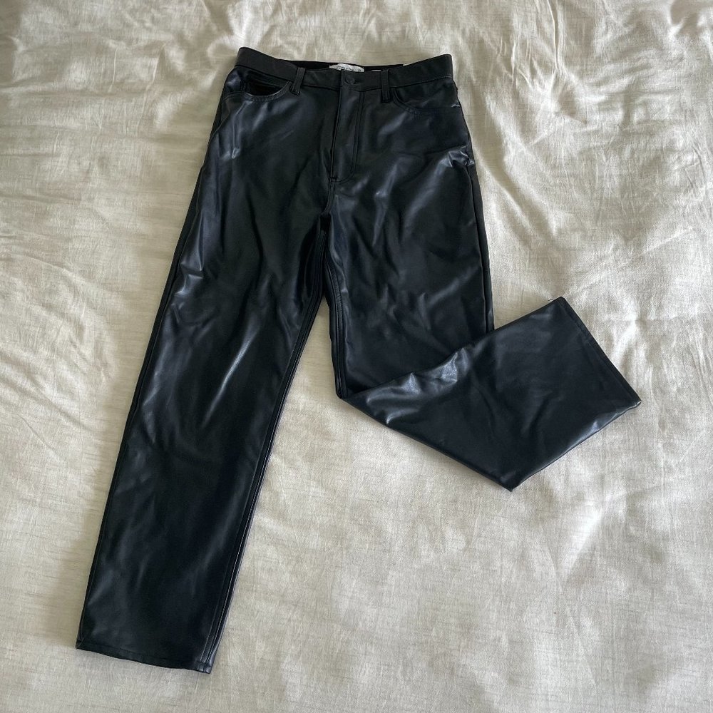 NWT Abercrombie Faux Leather Pants
